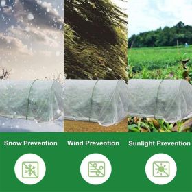 Floating Row Covers Frost Cloth for Freeze Protection, Winter Garden Frost Cover for Plants (size: 2.0oz,10*30ft)